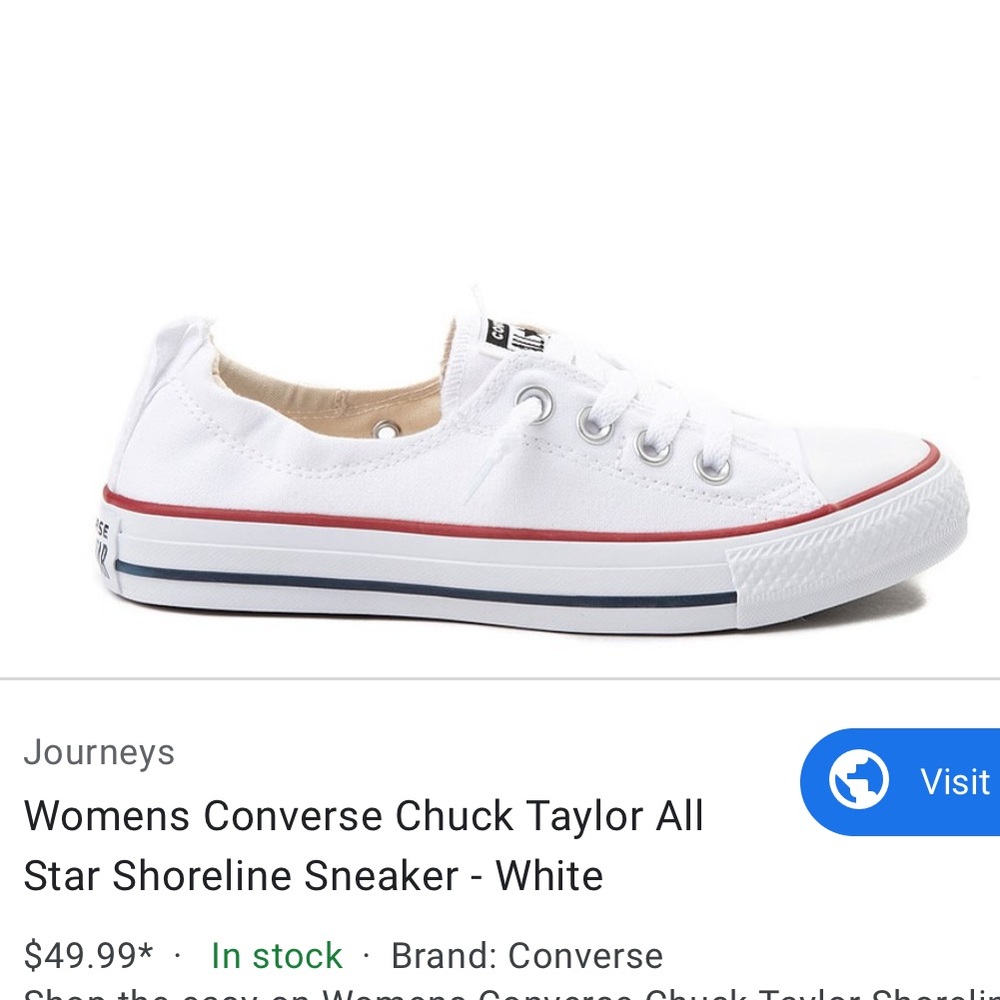 Converse shoreline size 8.5 womens